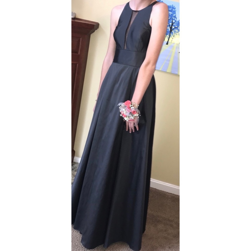 Slate Gray Prom/Formal/Bridesmaid Dress